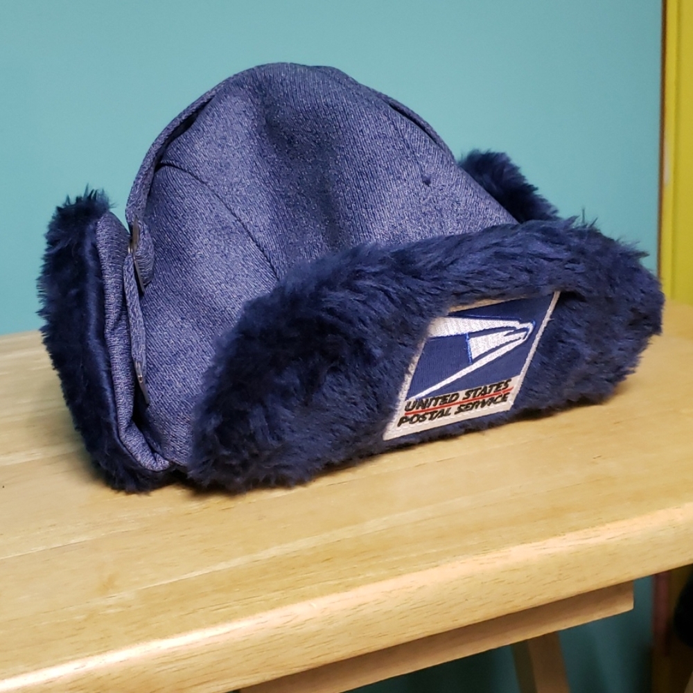 USPS Faux Fur Winter Cap